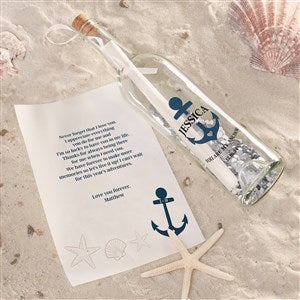 You Are My Anchor Personalized Letter In A Bottle - 44933