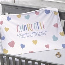 Hi Little One Personalized 30x40 Plush Fleece Blanket - 44963-SF