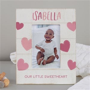 Hi Little One Personalized Baby Shiplap Frame- 4x6 Vertical - 44967-4x6V