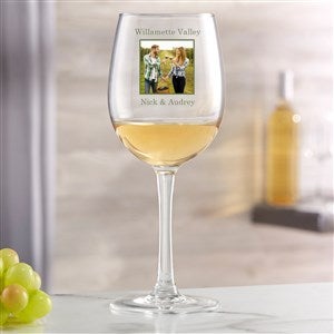 Picture Perfect Personalized White Wine Glass - 45101-W