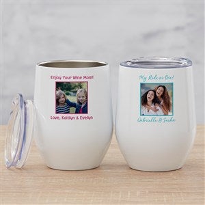 Picture Perfect Personalized Stainless Insulated Wine Cup - 45108