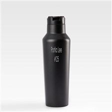 Engraved Corkcicle 20oz Sport Bottle Black - 45125-BLK