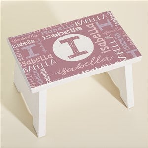 Youthful Name Personalized Kids Step Stool - 45251