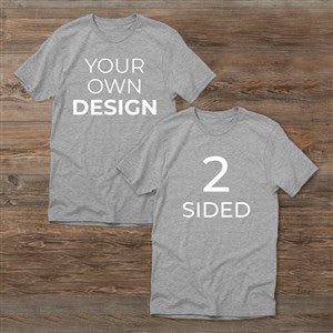 Family Reunion Design Your Own 2 Sided Hanes® Adult T-Shirt- Light Grey - 45305-DBS-G