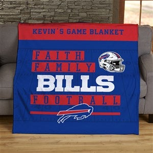 NFL Faith  Family Buffalo Bills 50x60 Lightweight Fleece Blanket - 45320-LF