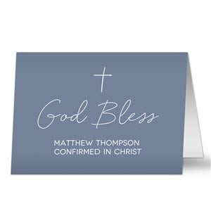 Confirmed in Christ Personalized Greeting Card- Signature - 45579