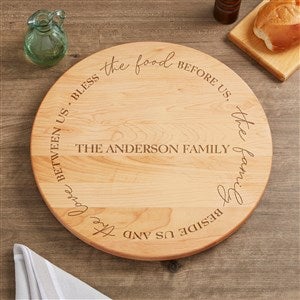 Bless the Food Before Us 15 Personalized Lazy Susan - 45603
