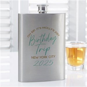 Girls Trip Personalized Flask - 45614