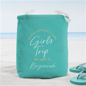 Girls Trip Personalized Terry Cloth Beach Bag- Small - 45619-S