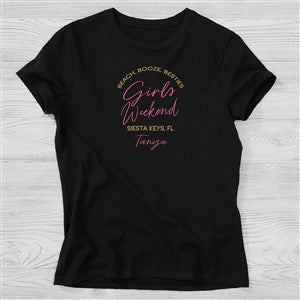 Girls Trip Personalized Hanes® Ladies Fitted Tee - 45624-FT