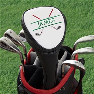 Crossed Clubs Embroidered Performance Golf Club Cover - 45637