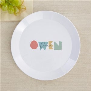 Kids Name Personalized Kids Plate - 45699-P