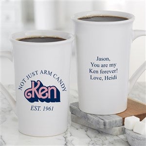 Ken Not Just Arm Candy Personalized Latte Mug - 45736-U