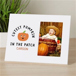 Coolest Pumpkin In The Patch Personalized Off-Set Picture Frame - 45783