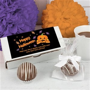 Personalized Halloween Hot Cocoa Bombs - Chocolate - 45795D-C