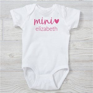 Mom  Mini Me Personalized Baby Bodysuit - 45878-CBB