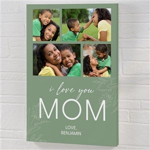 Her Memories Photo Collage Personalized Canvas Print - 24x36 - 45888-XL