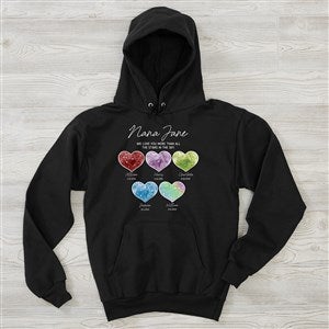 Birthstone Constellations Personalized Hanes® Ladies Hooded Sweatshirt - 45898-BHS