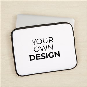 Design Your Own Personalized 13quot; Laptop Sleeve- White - 46173-W