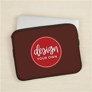Design Your Own Personalized 13quot; Laptop Sleeve- Brown - 46173-BR