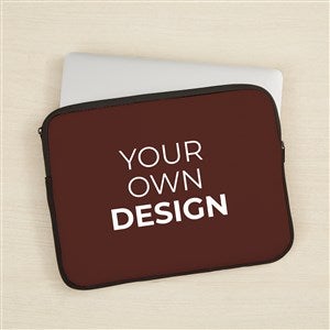 Design Your Own Personalized 13quot; Laptop Sleeve- Brown - 46173-BR