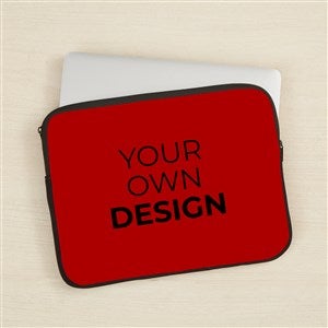 Design Your Own Personalized 13quot; Laptop Sleeve- Red - 46173-R