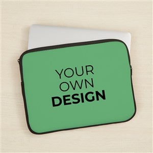 Design Your Own Personalized 13quot; Laptop Sleeve- Green - 46173-GR