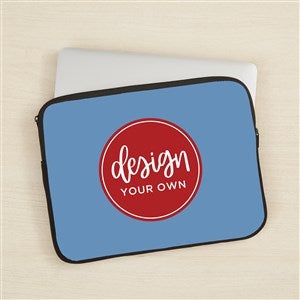 Design Your Own Personalized 13quot; Laptop Sleeve- Blue - 46173-BL