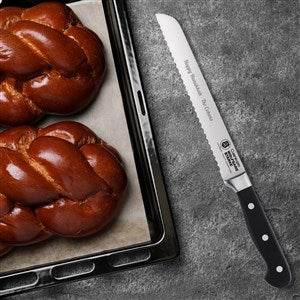 Wolfgang Starke™ Engraved 8quot; Challah Bread Knife - 46348D