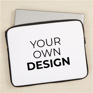 Design Your Own Personalized 15quot; Laptop Sleeve- White - 46421-W