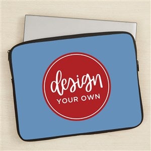 Design Your Own Personalized 15quot; Laptop Sleeve- Blue - 46421-BL