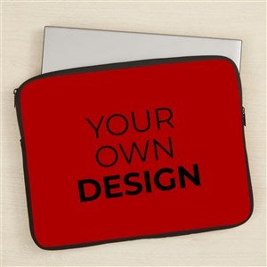 Design Your Own Personalized 15quot; Laptop Sleeve- Red - 46421-R