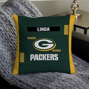 NFL Green Bay Packers Classic Personalized 14quot; Throw Pillow - 46462-S
