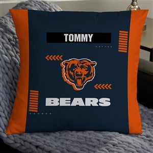 NFL Chicago Bears Classic Personalized 18quot; Throw Pillow - 46466-L