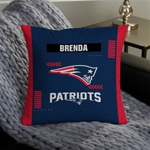 NFL New England Patriots Classic Personalized 14quot; Throw Pillow - 46495-S