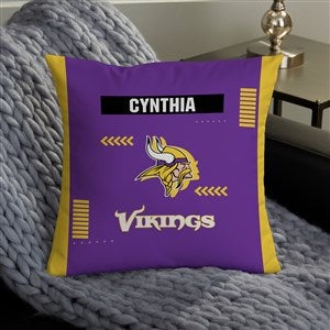 NFL Minnesota Vikings Classic Personalized 14quot; Throw Pillow - 46499-S