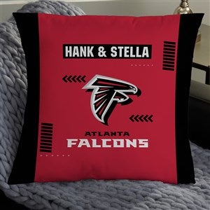 NFL Atlanta Falcons Classic Personalized 18quot; Throw Pillow - 46544-L