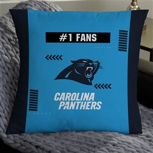NFL Carolina Panthers Classic Personalized 18quot; Throw Pillow - 46546-L