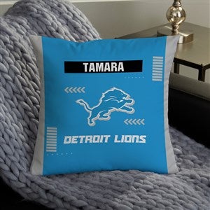 NFL Detroit Lions Classic Personalized 14quot; Throw Pillow - 46548-S