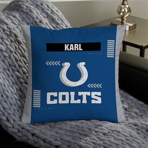 NFL Indianapolis Colts Classic Personalized 14quot; Throw Pillow - 46563-S