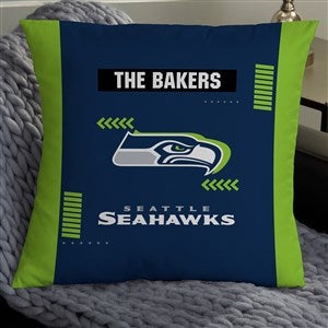 NFL Seattle Seahawks Classic Personalized 18quot; Throw Pillow - 46592-L