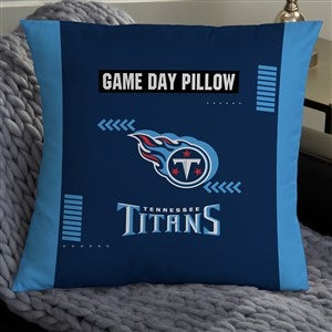 NFL Tennessee Titans Classic Personalized 18quot; Throw Pillow - 46594-L