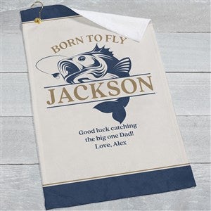 Fly Fishing Personalized Towel - 46680
