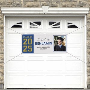 Collegiate Year Personalized Graduation Photo Banner - 20x48 - 46774-S