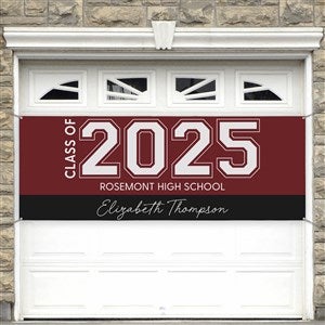 Collegiate Year Personalized Graduation Banner - 45x108 - 46775-L