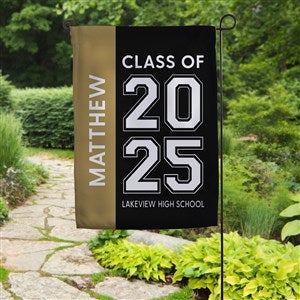 Collegiate Year Personalized Graduation Garden Flag - 46781