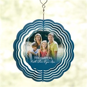 Photo  Message For Family Personalized Wind Spinner - 46865