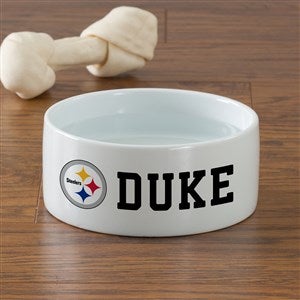 NFL Pittsburgh Steelers Personalized Dog Bowl- Small - 46930-S
