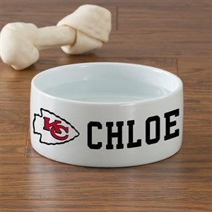 NFL Kansas City Chiefs Personalized Dog Bowl- Small - 46940-S