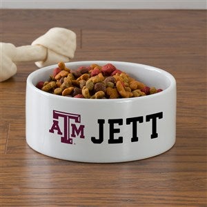 NCAA Texas AM Aggies Personalized Dog Bowl- Large - 47040-L